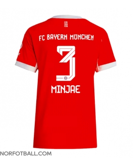 Billige Fotballdrakt Bayern Munich Kim Min-jae #3 Replika Hjemmedrakt Dame 2025-26 Kortermet Billige Fotballdrakt Bayern Munich Kim Min-jae #3 Replika Hjemmedrakt Dame 2025-26 Kortermet